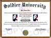 soldier diploma